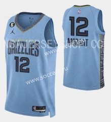 2023 Declaration Edition Memphis Grizzlies Blue #12 NBA Jersey-SN
