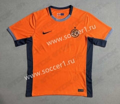 2023-2024 Inter Milan 2nd Away Orange Thailand Soccer Jersey AAA-4956