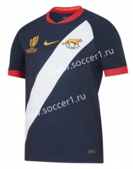 2023 World Cup Argentina Away Royal Blue Thailand Rugby Shirt