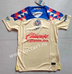 2023-2024 Club America Home Yellow Women Thailand Soccer Jersey AAA-912