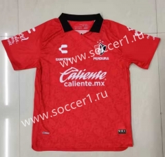 (S-3XL) 2023-2024 Atlas Away Red Thailand Soccer Jersey AAA-912