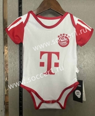 2023-2024 Bayern München Home White Baby Soccer Uniform-CS