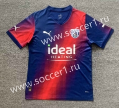 2023-2024 West Bromwich Albion 2nd Away Red&Blue Thailand Soccer Jersey AAA-512