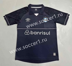 (S-4XL) 2023-2024 Grêmio FBPA Goalkeeper Dark Black Thailand Soccer Jersey AAA-908