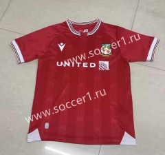 2023-2024 Wrexham Home Red Thailand Soccer Jersey AAA-0009