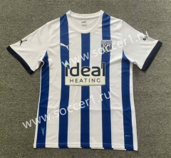 2023-2024 West Bromwich Albion Home Blue&White Thailand Soccer Jersey AAA-512