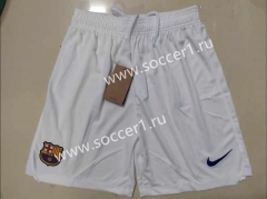 2023-2024 Barcelona Away White Thailand Soccer Shorts-2886