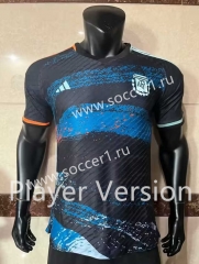 Player Version 2023-2024 Argentina Royal Blue Thailand Soccer Jersey AAA-4691