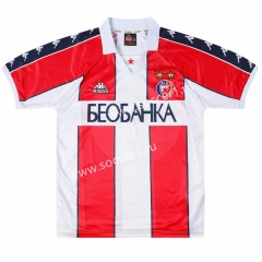 Retro Version 95-97 Red Star Belgrade Red&White Thailand Soccer Jersey AAA-7505