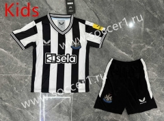 2023-2024 Newcastle United Home Black&White Kids/Youth Soccer Uniform-GB