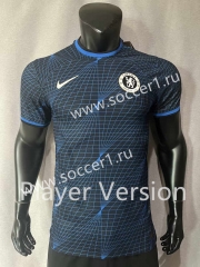 2023-2024 Chelsea Away Dark Blue Thailand Soccer Jersey AAA-4691