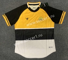2023-2024 Criciuma EC Home Yellow&Black Thailand Soccer Jersey AAA-GB