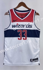 2023 Washington Wizards Home White #33 NBA Jersey-311