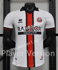 Player Version 2023-2024 Sheffield White Thailand Soccer Jersey AAA-888
