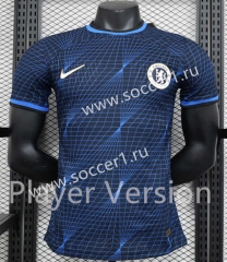 Player Version 2023-2024 Chelsea Away Blue Thailand Soccer Jersey AAA-888