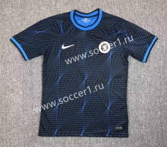 2023-2024 Chelsea Away Blue&Black Thailand Soccer Jersey AAA-417
