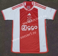 2023-2024 Ajax Home Red Thailand Soccer Jersey AAA-2483