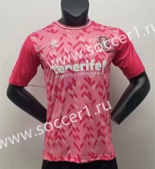 2023-2024 CD Tenerife 2nd Away Pink Thailand Soccer Jersey AAA-0009