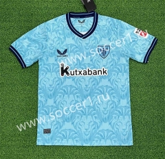(S-4XL) 2023-2024 Athletic Bilbao Away Blue Thailand Soccer Jersey AAA-403