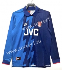 Retro Version 95-96 Arsenal Away LS Thailand Soccer Jersey AAA-811