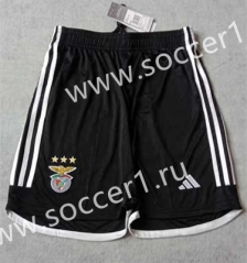 2023-2024 Benfica Away Black Thailand Soccer Shorts-2886
