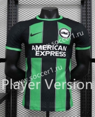 Player Version 2023-2024 Brighton & Hove Albion Away Black&Green Thailand Soccer Jersey AAA-888