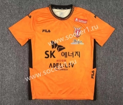 2023-2024 Jeju United FC Yellow Thailand Soccer Jersey AAA-417