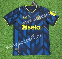 (S-4XL) 2023-2024 Newcastle United 2nd Away Royal Blue Thailand Soccer Jersey AAA-403