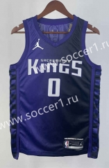 2024 Sacramento Kings Purple #0 NBA Jersey-311