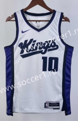 2024 Sacramento Kings Home White #10 NBA Jersey-311