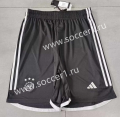 2023-2024 Ajax 2nd Away Black Thailand Soccer Shorts-2886