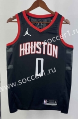 2024 Houston Rockets Black #0 NBA Jersey-311