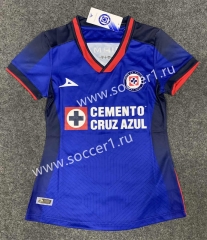 2023-2024 Cruz Azul Clube Home Blue Women Thailand Soccer Jersey-GB