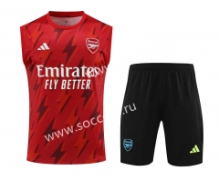 2023-2024 Arsenal Red Soccer Vest Uniform-418
