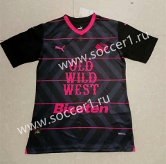 2023-2024 Palermo F.C Black Thailand Soccer Jersey AAA-709