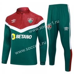2023-2024 Fluminense de Feira GreenThailand Soccer Tracksuit-815