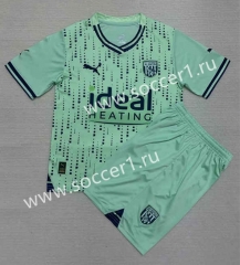 2023-2024 West Bromwich Albion Away Green Soccer Unifrom-AY