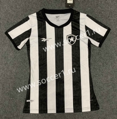 2023-2024 Botafogo de FR Home Black&White Women Thailand Soccer Jersey AAA-GB