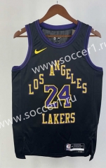 2024 City Edition Los Angeles Lakers Black #24 NBA Jersey-311