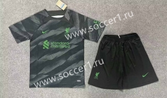 2023-2024 Liverpool Black Soccer Uniform-9070