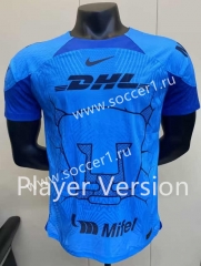 Player Version 2023-2024 Pumas UNAM Blue Thailand Soccer Jersey AAA-5698