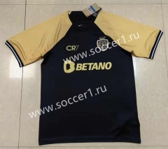 (S-4XL) 2023-2024 Sporting Clube de Portugal Black Thailand Soccer Jersey AAA-3234