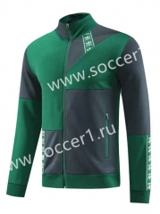 2023-2024 Adidas Originals Gray&Green Thailand Soccer Jacket-LH