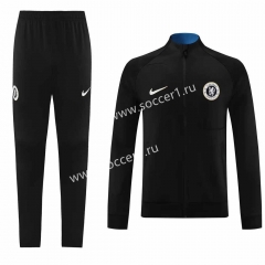 2023-2024 Chelsea Black Thailand Soccer Jacket Unifrom -LH