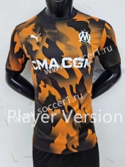 Player Version 2023-2024 Olympique de Marseille 2nd Away Black Thailand Soccer Jersey AAA-9926