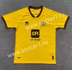 2023-2024 Sheffield United Away Yellow Thailand Soccer Jersey AAA-512