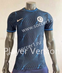 Player Version 2023-2024 Chelsea Away Royal Blue Thailand Soccer Jersey AAA-518