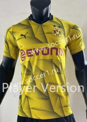 Player Version 2023-2024 Borussia Dortmund Yellow Thailand Soccer Jersey AAA-SJ
