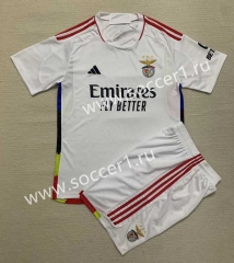 2023-2024 Benfica 2nd Away White Soccer Uniform-AY