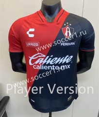 Player Version 2023-2024 Atlas Home Red&Black Thailand Soccer Jersey AAA-5698